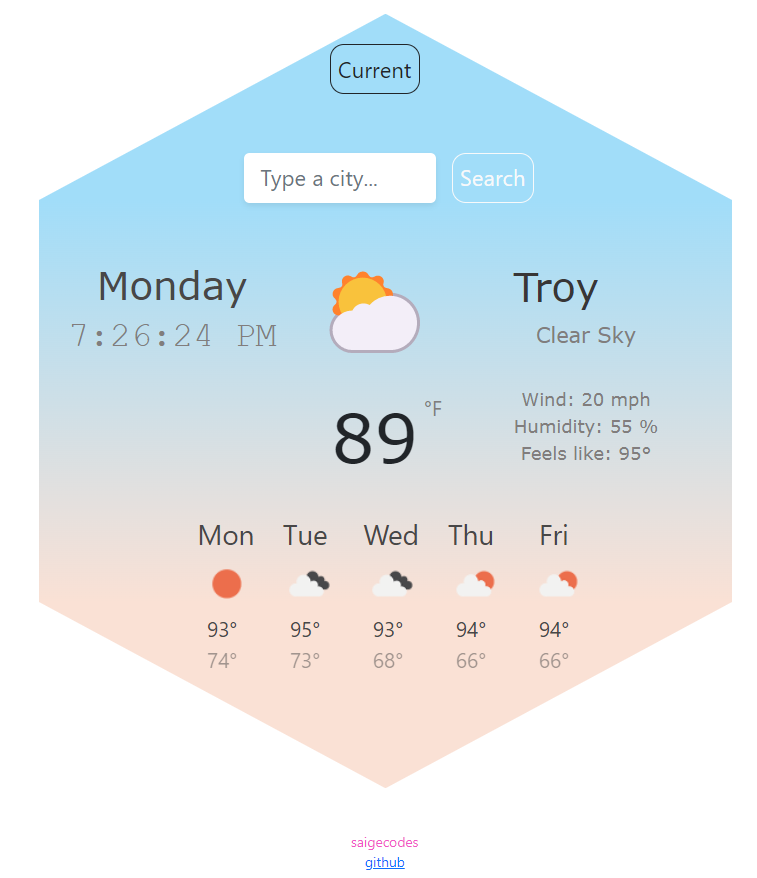 Weather Project Photo